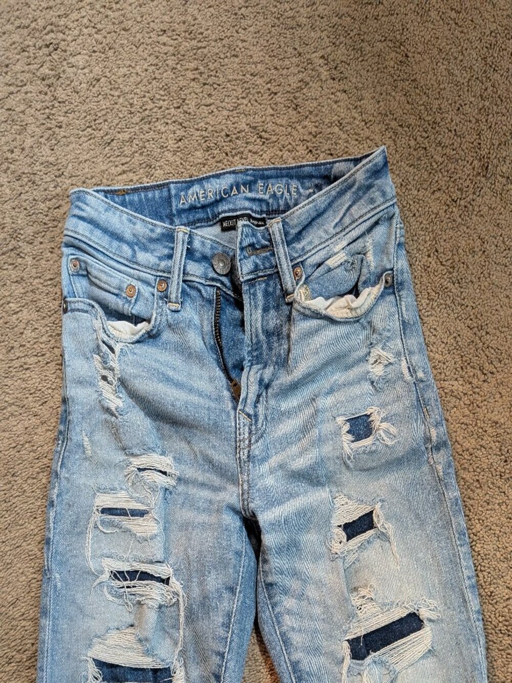 American Eagle Womens Next Level Flex Denim Shorts - Size 26